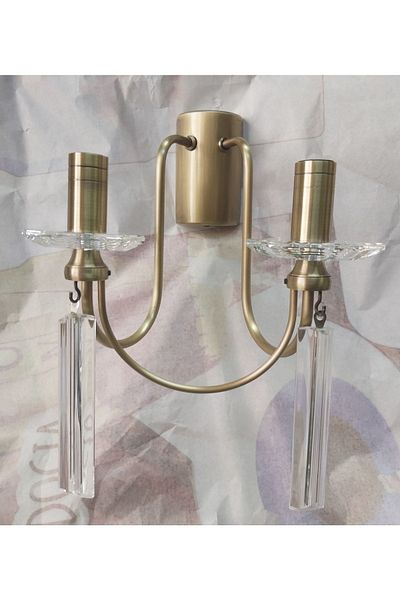yıldırımavize Countess 2 Piece Sconce Antique