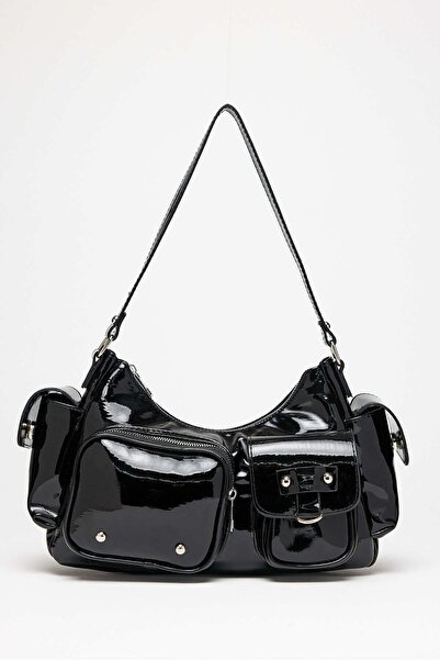 ALTUDA Geantă de umăr cu mai multe buzunare pentru femei Poly