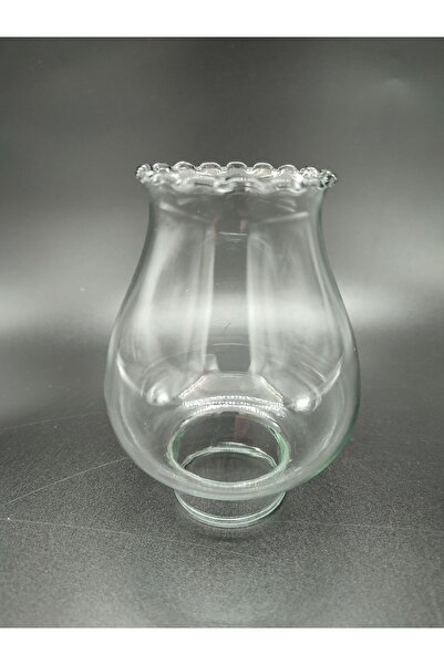 KUĞULU AVİZE ,GAZ LAMBASI CAMI.ŞEFFAF RENKTE.(E.14)(Alt yuva çapı:5.00cm-h:13...