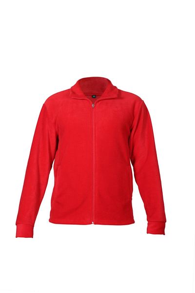 GÜN&AY TEKSTİL Unisex Red Fleece Coat