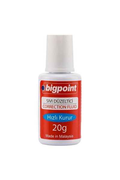 Bigpoint Liquid Eraser 20 Ml Box of 12