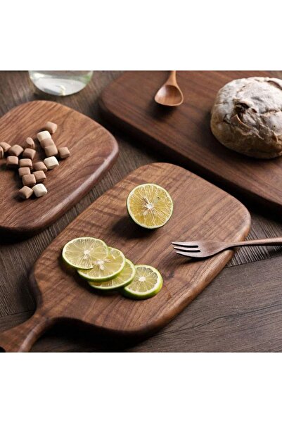 DEBAW لوح تقطيع وعرض من خشب الجوز المزخرف