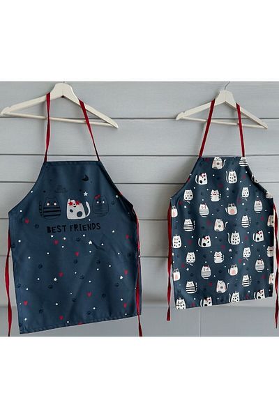 KEDİ 2-Piece Men's and Women's Set - Smudge-Proof Cats