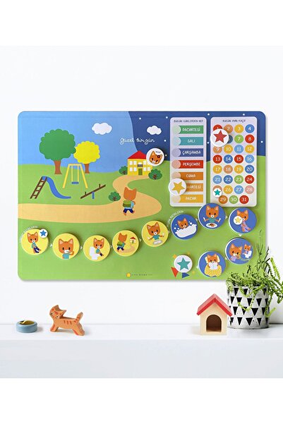 BLOPS Mıknatıslı Kedili Sorumluluk Panosu