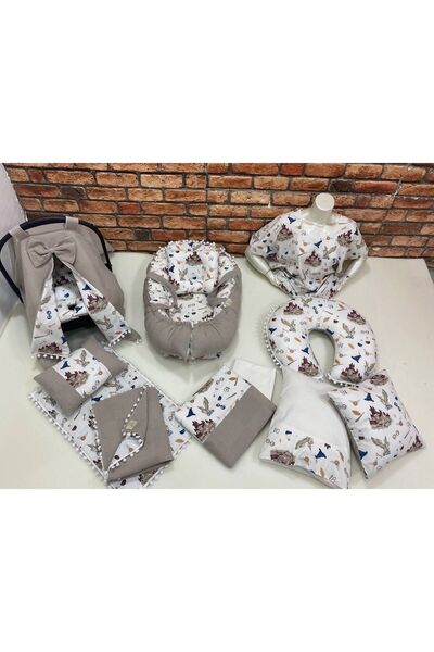 BUSEBABYHOME Çok Amaçlı Babynest , Puset Örtüsü , Alt Açma Ve Battaniye, Nevr...