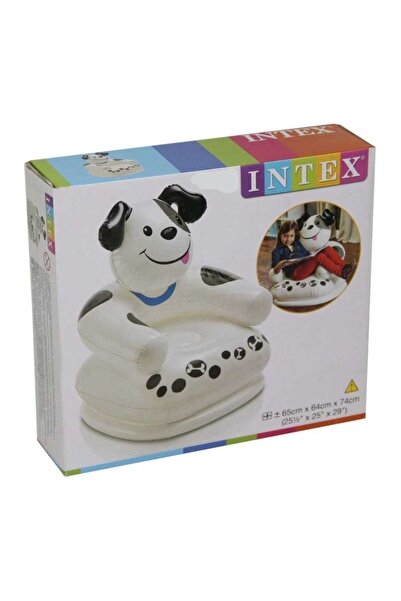 Intex Φουσκωτή πολυθρόνα με θέμα Χαρούμενο Ζώο, 65x64x74 εκ., 3-8 ετών, μέγ. ...