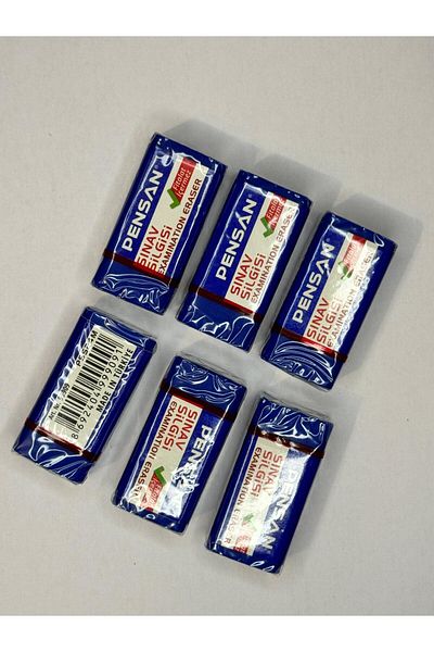 Pensan 6 Pcs Exam Eraser