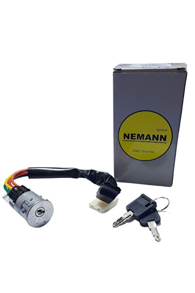 NEMANN Orjinal Yeni Model Komple Kontak Anahtarı Renault 9 / 19 ( R9 / R19 ) Oem:7700813973 Nmn054