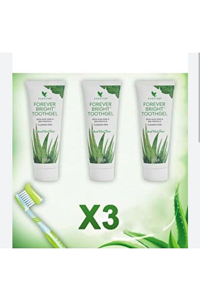 Forever Bright Toothgel Toothpaste 3 Pieces