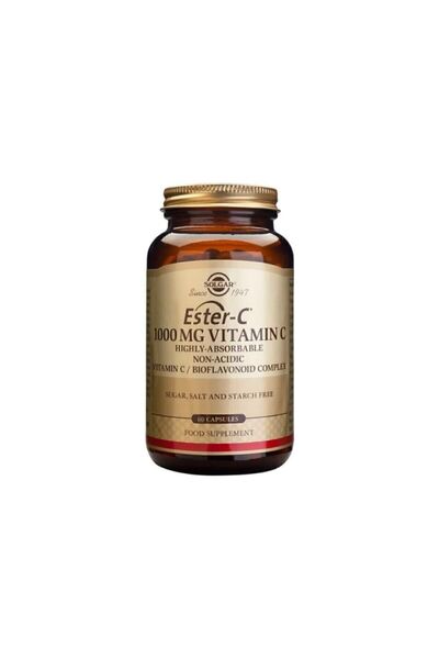 Solgar Ester C Plus 1000 mg 60 Tablets