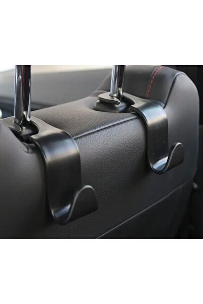 Binome Design Mat Siyah Çelik Araç Koltuk Kafalık Asklığı 1 (Adet)