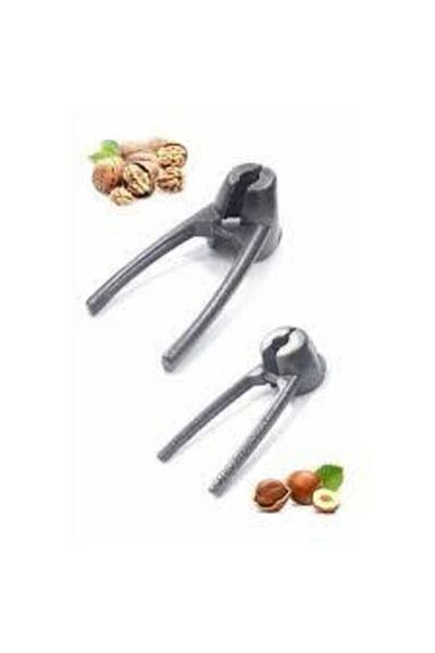 MUTFAKÇIM Walnut and Hazelnut Cracker - 2-Piece Casting Set