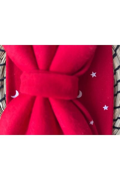 Caramell 100% Cotton Baby Girl Bow Bandana New Year Themed Red Baby Christmas