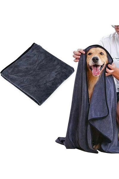 HIZSOY TEKSTİL Pet Towel, Cat Dog Towel, Pet Towel, 70x100cm