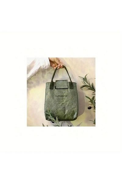 GlassySKY Portable Lunch Bag with Cleaning and Isolation - Leakproof and Waterproof