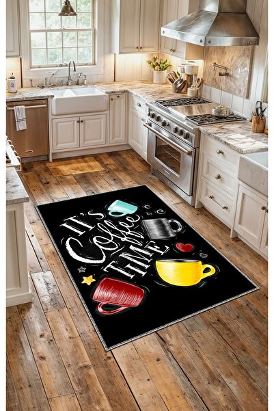 Artızon Kaydırmaz Tabanlı Renkli Dekoratif Modern Vintage Retro Tasarım Mutfa...