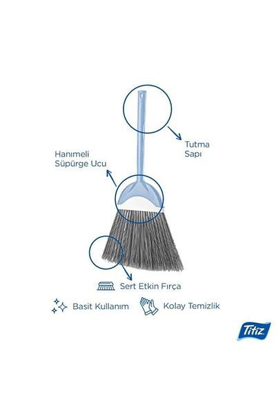 Titiz Plastik Honeysuckle Broom No:3