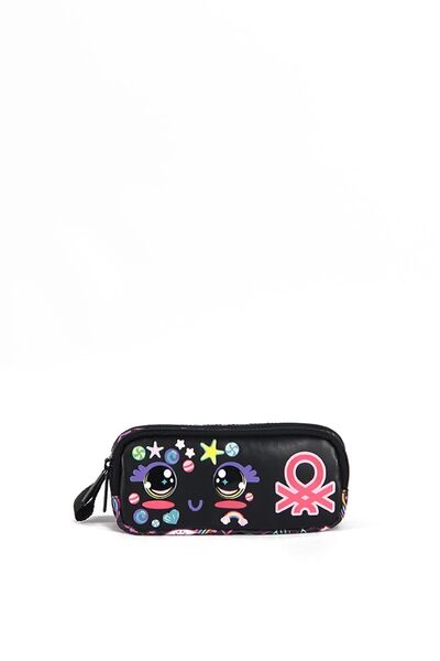 United Colors of Benetton . Double Compartment Pencil Bag 03689
