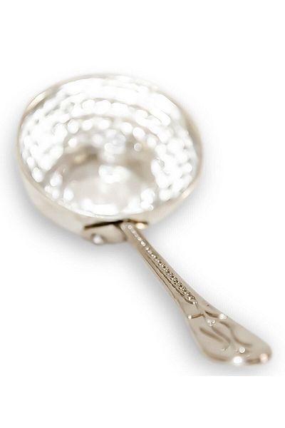 Handygoo Steel White 1 Person Small and Elegant Ayran Ladle - 1 Fork, Knife, Spoon Set