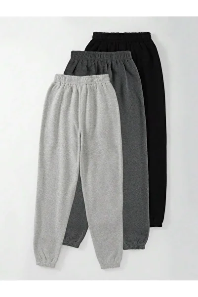 DAXİS Sportwear Company UNISEX 3-PACK TRACKPANTS DAXIS