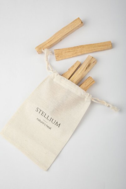 STELLIUM Palo Santo Ağaç Tütsü (PERU) Sertifikalı (ORT 20 GR-ORT 3 ADET)