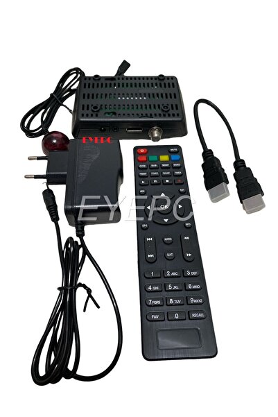 EYE PC Türksat 4A YÜKLÜ Mini Hd Uydu Led Tv Uyumlu Minihd Uydu  Alıcısı eye0101