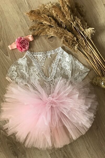 RAY TİCARET بدلة أطفال حديثي الولادة للتصوير الفوتوغرافي، بذلة من الدانتيل لل...