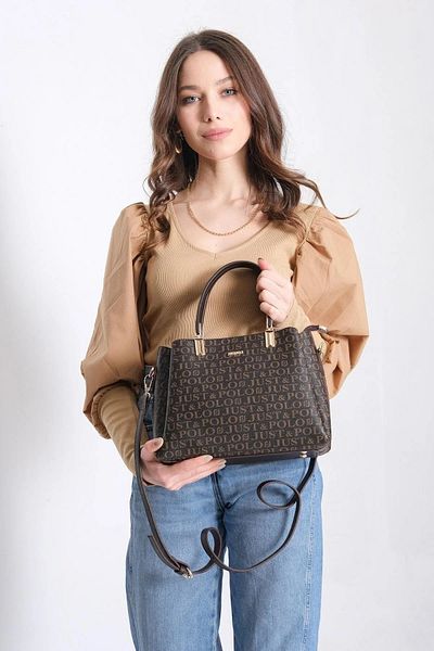 Just Polo 5 Compartment Long Crossbody Hand and Shoulder Bag for Women