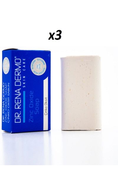 Dr. Rena Dermo Zinc Oxide Soap X3 Pieces