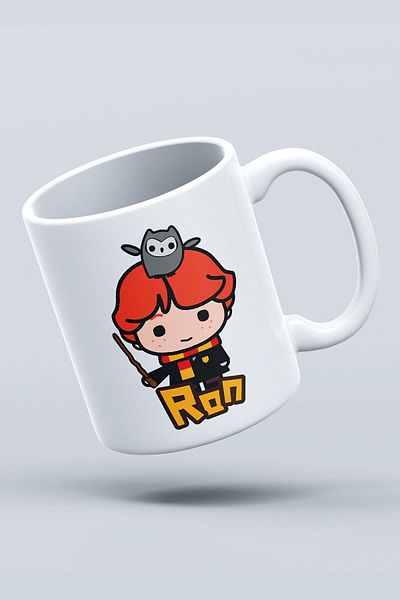 gavebutik Christmas Gift Ron Printed Mug - Harry Potter