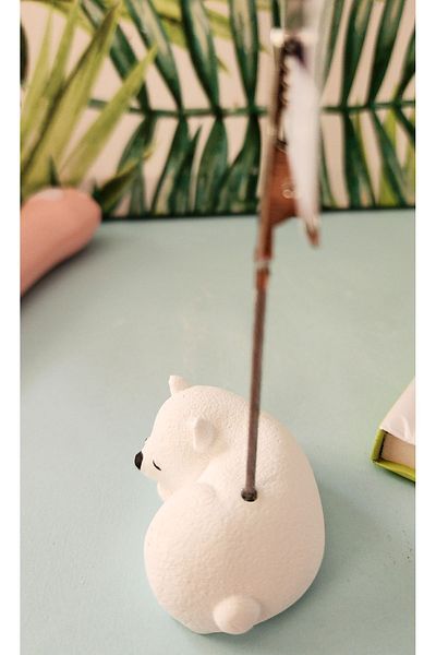 Rota Hediyelik Cute Polar Bear Decorative Note and Photo Holder