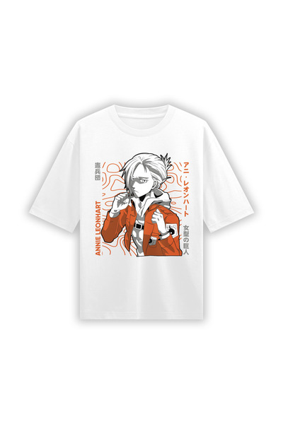 Freeyez Atacul Titanilor Annie Leonart Fitness Oversize Gym Tricou Sportiv cu...