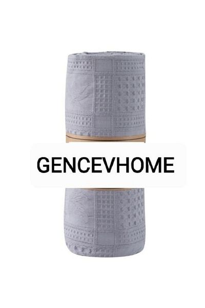 GENÇEV HOME COLLECTİONS Double Gray Pike - Puru Simple, 200X250 cm