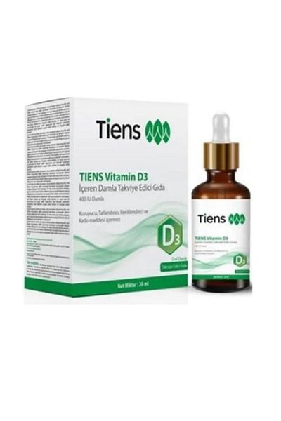 Tiens Vitamin D3 ContaininG - Drop Food Supplement Gta