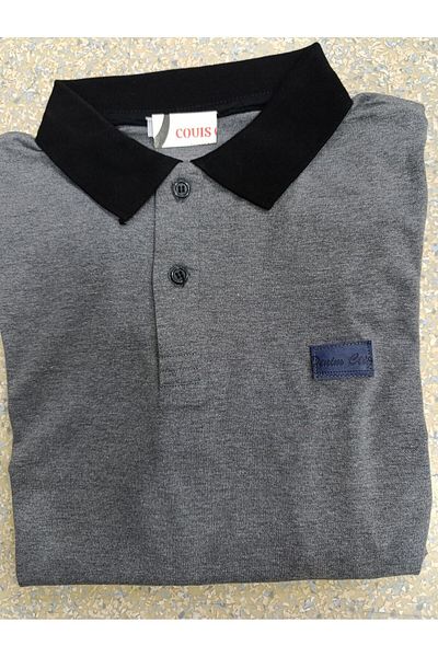 couis Κοντό μανίκι Polo Neck Silim Fit
