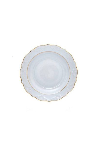 Porland Gilded Pit Plate 19 cm 6 pcs