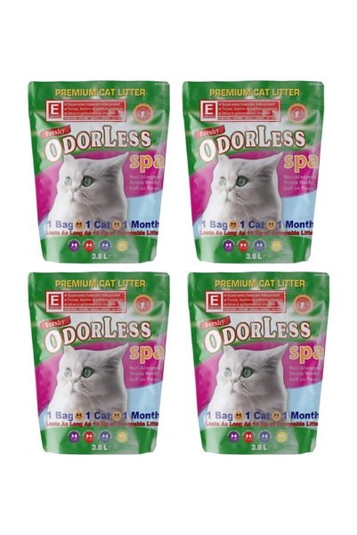 Odorless Ekstra Kedi Kumu 15,2 L - 4 Aylık Paket