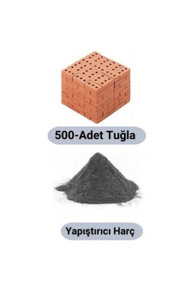 Demir Yapım Miniature Brick Castle Set