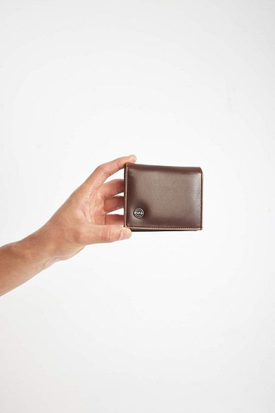 DeFacto Men's Faux Leather Dfc Wallet