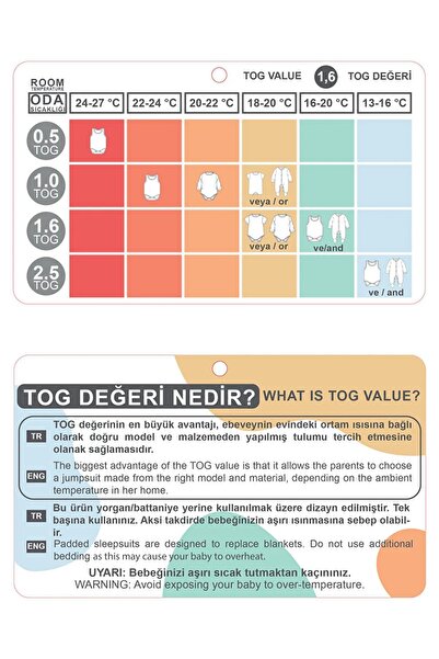 LC Waikiki LCW baby 1.6 Tog Elyaflı Kız Bebek Uyku Tulumu