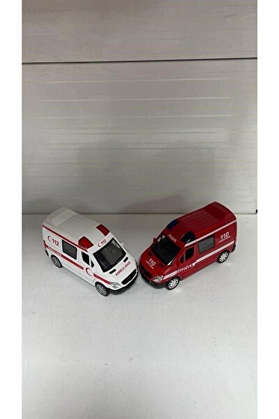 RAMO'S STORE Vardem Metal Ambulans Ve Itfaiye (ön Ve Arka Kapıları Açılır)