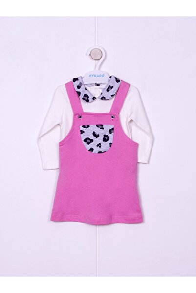 Aydodo طقم جيليه فوشيا للفتيات الصغيرات مكون من قطعتين 6-9/9-12/18-24/24-36 ش...