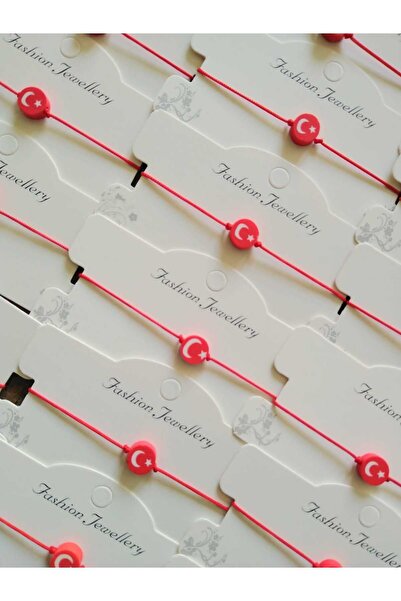 Nas Aksesuar Karne Hediyesi Mezuniyet Okul Öncesi Öğrenciye Bileklik Bayrak 1...