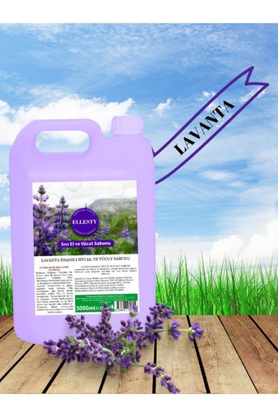 ELLESTY Lavanta Duş Jeli 5 Litre