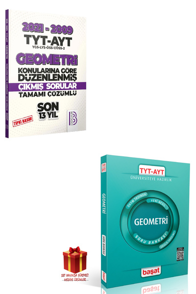 Başat Yayınları Başat Yayınları TYT-AYT Geometri Soru Bankası+Benim Hocam TYT...