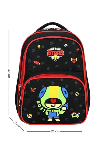 BRAWL STARS Youoy Brawl Stars Leon - Primary School and Lunch Box Set