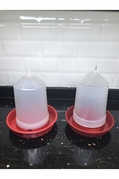 A.C.E.K PLASTİK وعاء طعام الفرخ 2 2 0.8 لتر