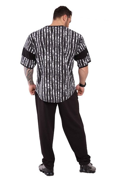 Big Sam Oversize Bodybuilding Fitness Training T-Shirt 3291