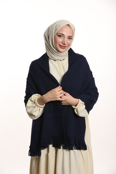 Generic Brand Sade Winter Double-Sided Shoulder Shawl