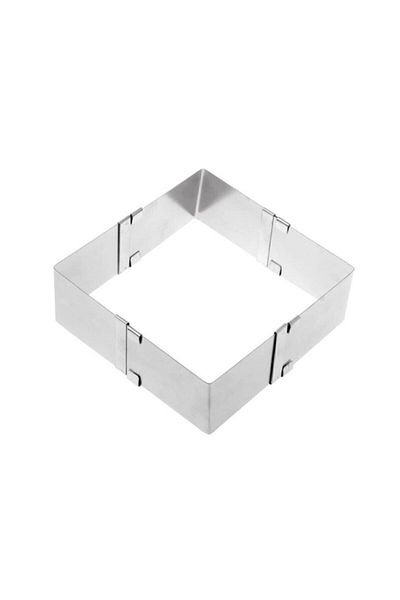 Dr. Gusto Square Adjustable Cake Cake Sponge Cake Mold 10 cm Adjustable Square